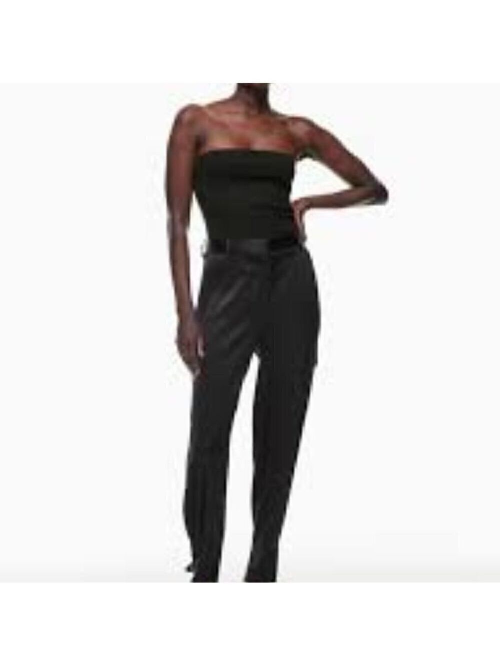 NWT Aritzia Babaton Refined Satin Cargo Pant High-waisted, satin cargo pants S 6